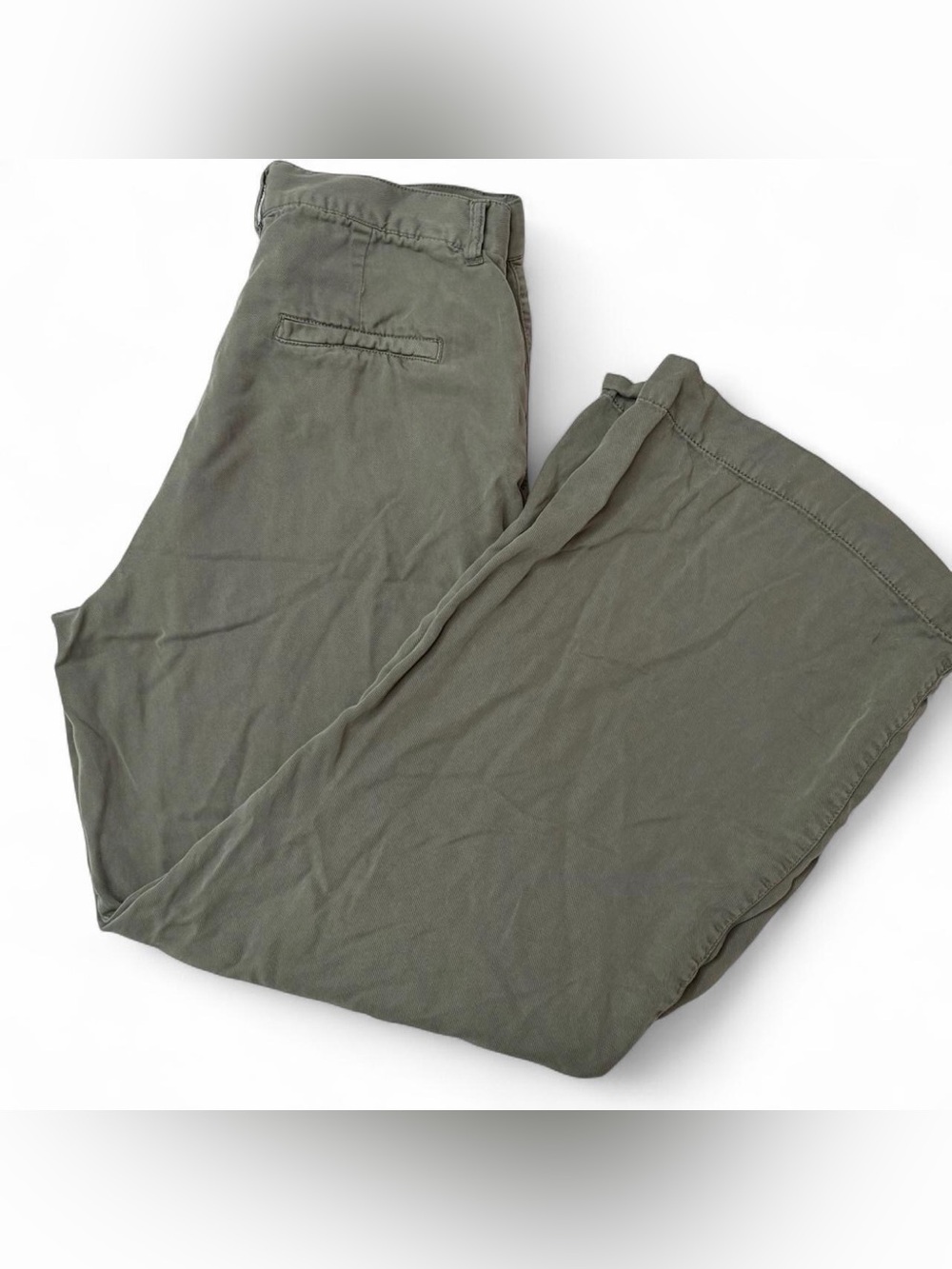 Pistola Green Wide Leg Pants